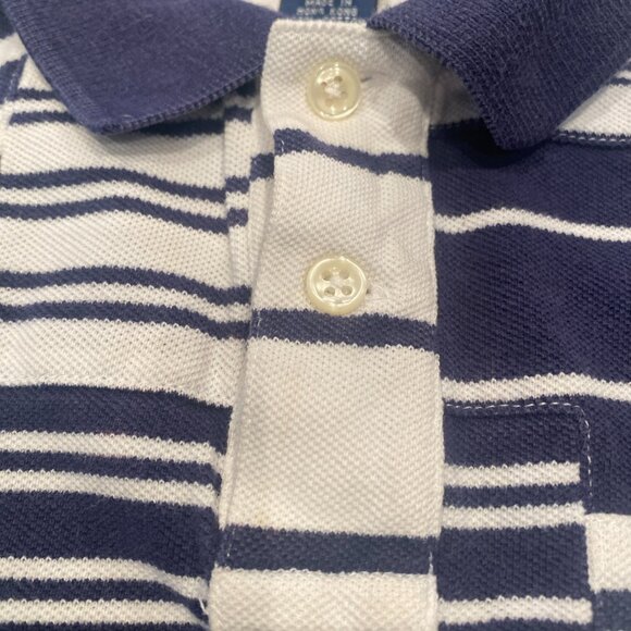 Ralph Lauren Shirt Kids 5 Years Blue Short Sleeve Collared Polo T Shirt Size 5 - Picture 3 of 5